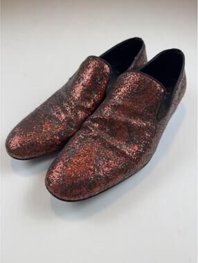 Saint Laurent Python Glitter Loafer